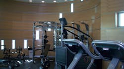 With the fire service looking to increase firefighter health and welllness, Phoenix Fire Station 59 features a large fitness room.