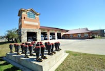 Fire Station 8 is located on Rosedale Street, just south of downtown.