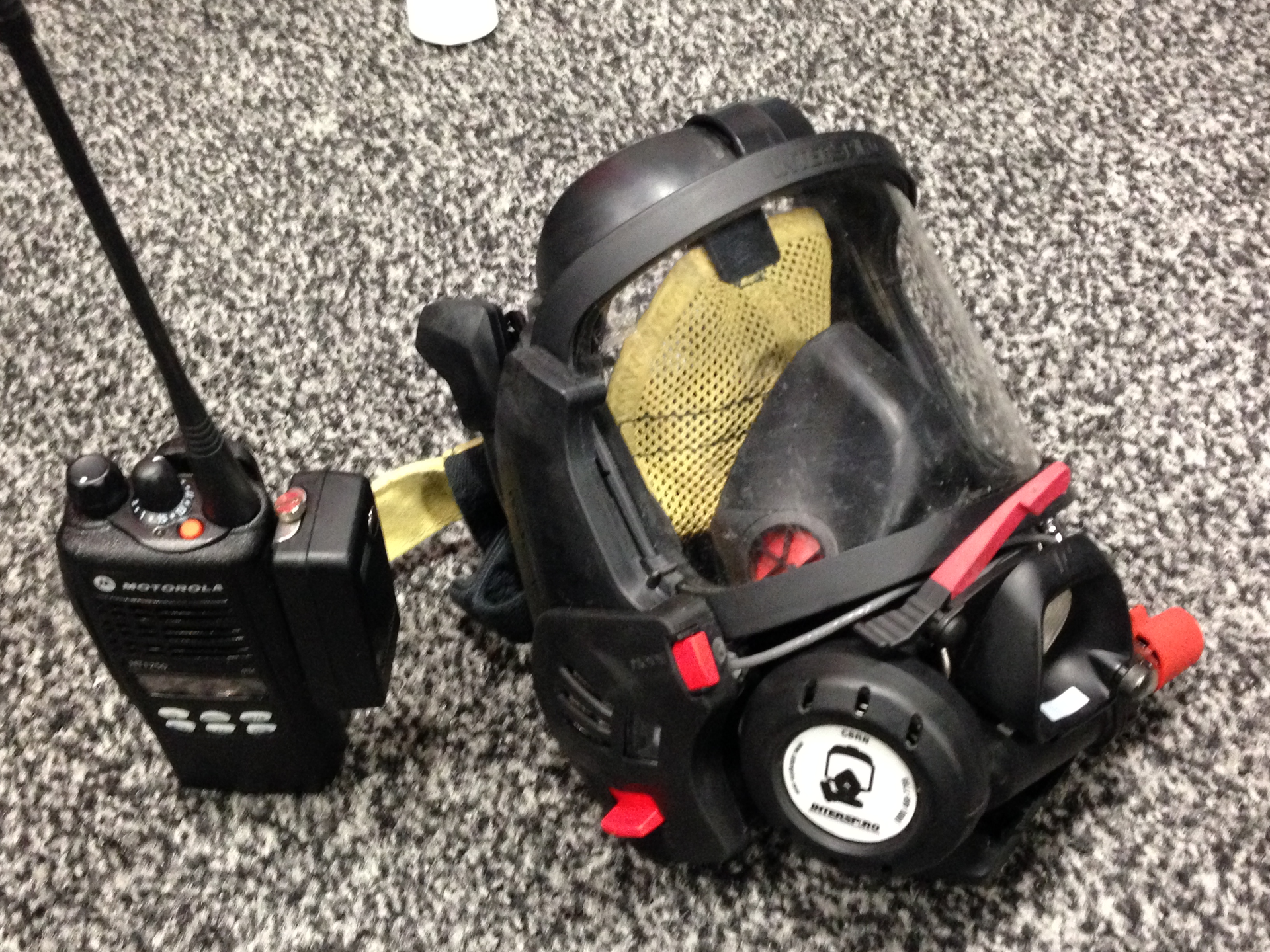 Interspiro SCBA masks feature a SpiroCom voice communication system for hands-free communications. For more: www.interspiro.com.