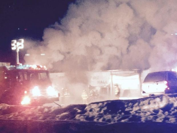 Ten Sleep Fire Department lost its building and five pieces of apparatus in a blast Saturday night.