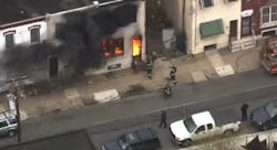 The driver/operator of this engine company did an excellent job of leaving the front open for the ladder company. If the engine and ladder companies do not arrive at the same time, it is important for the engine operator to know which direction the ladder is coming from and whether to “stop short” (head to head) or pull past to afford the ladder company the front. The driver/operator of this engine company did an excellent job of leaving the front open for the ladder company. If the engine and ladder companies do not arrive at the same time, it is important for the engine operator to know which direction the ladder is coming from and whether to “stop short” (head to head) or pull past to afford the ladder company the front.