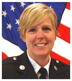 The International Association of Women in Fire and Emergency Services (i-Women) has named Angela Hughes as its new president.