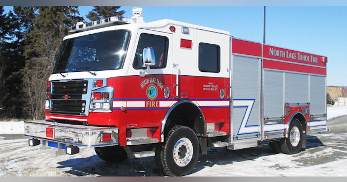 North Lake Tahoe, Nev., Takes Two 4x4 Custom Pumpers | Firehouse