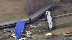 This train derailed in Halifax County. This train derailed in Halifax County.