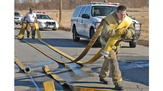 Large diameter hose provides ample water, but considerations for laying the hose and packing it up can help crews.