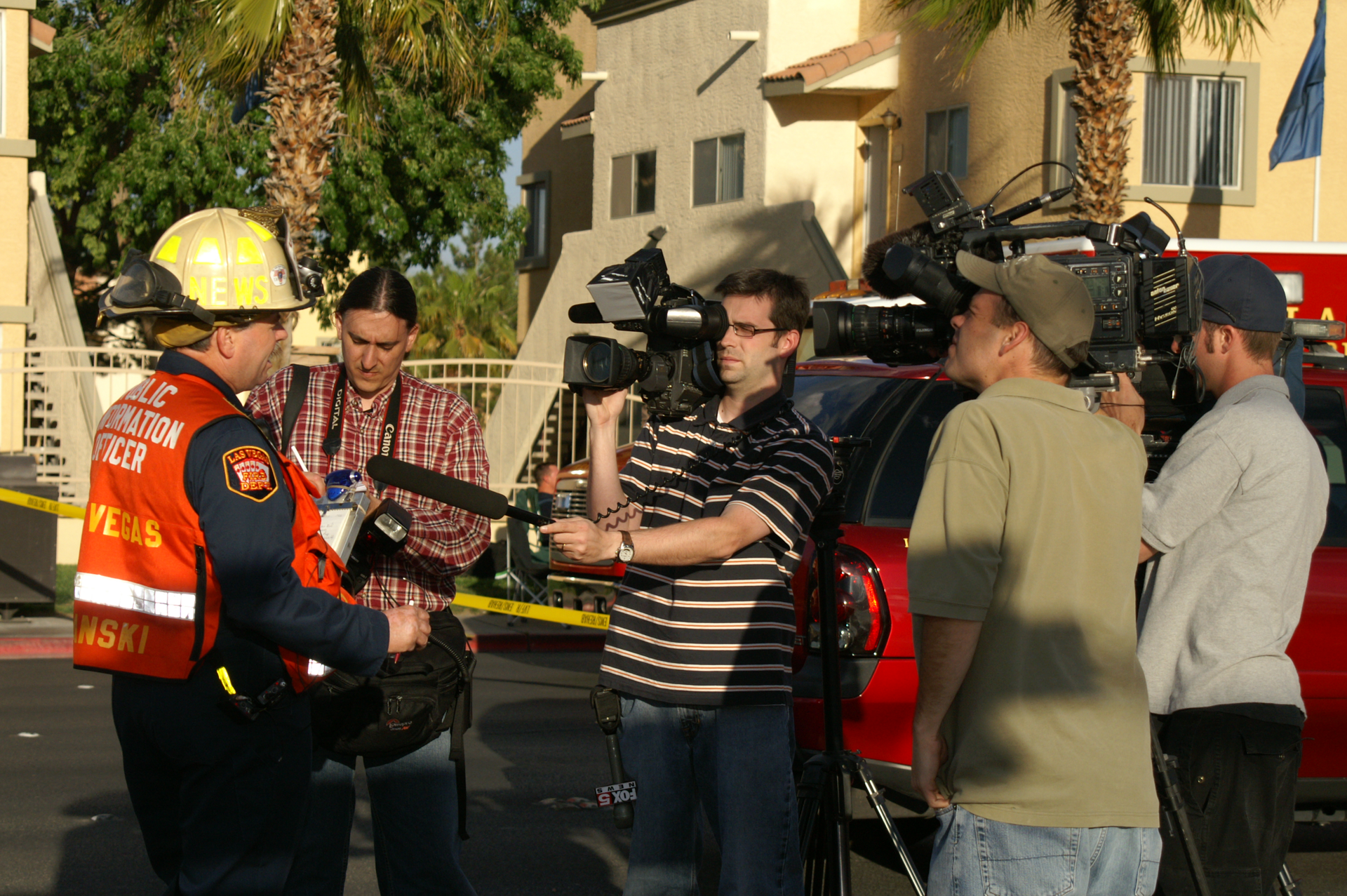 While on scene, establish &ldquo;ground rules&rdquo; for safety. If you explain why you set some rules, such as &ldquo;wires might come down&rdquo; or &ldquo;the smoke is very toxic and we don&rsquo;t want you breathing it,&rdquo; the media are more likely to appreciate your concern.