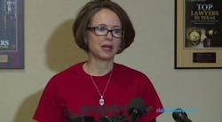 Jenny Wilson, the wife of fallen Dallas Firefighter Stanley Wilson Jenny Wilson, the wife of fallen Dallas Firefighter Stanley Wilson