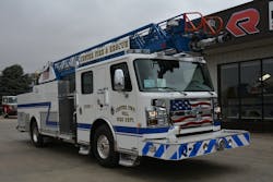 THE CENTRE TOWNSHIP VOLUNTEER FIRE DEPARTMENT, in LaPorte, IN, has taken delivery of a Rosenbauer quint THE CENTRE TOWNSHIP VOLUNTEER FIRE DEPARTMENT, in LaPorte, IN, has taken delivery of a Rosenbauer quint