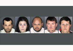 From left to right: Alec Miller, Brittany Parten, Casey Stafford, Keith Wisakowsky and Blake Tucker. From left to right: Alec Miller, Brittany Parten, Casey Stafford, Keith Wisakowsky and Blake Tucker.