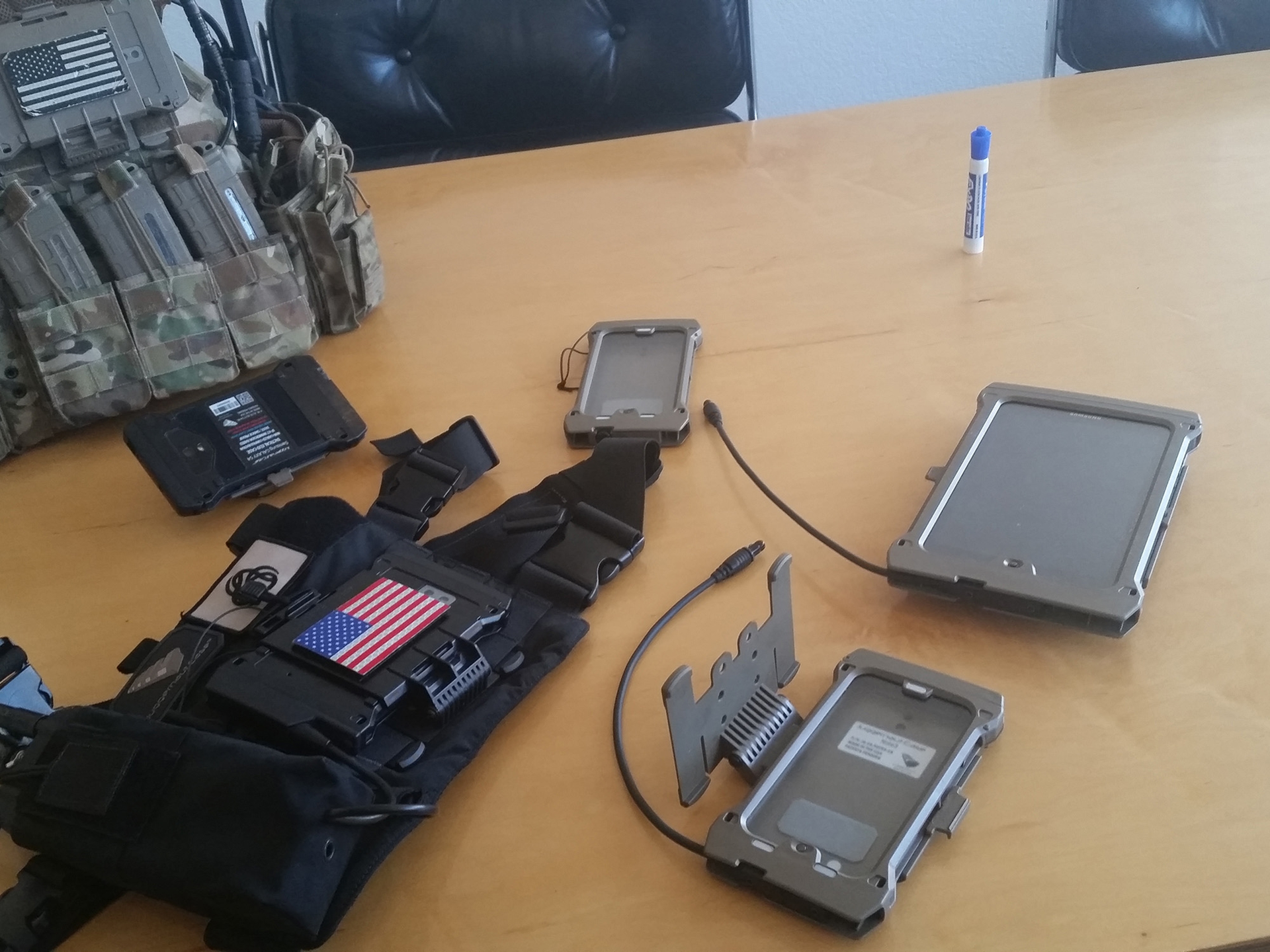 Communications devices that SEALS carry could become part of the gear worn by wildland firefighters.