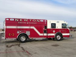 NEWTOWN, KS, FIRE/EMS has a new rescue pumper in service built by Smeal NEWTOWN, KS, FIRE/EMS has a new rescue pumper in service built by Smeal