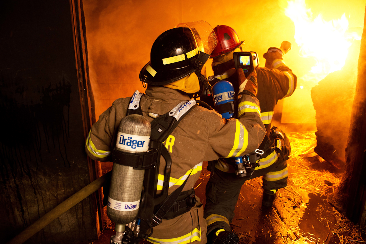 Dräger's TIC From Draeger Firefighter SCBA Gas