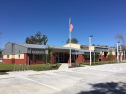 The exterior of New Smyrna Beach Central Station 50. The exterior of New Smyrna Beach Central Station 50.