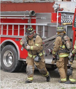 A more effective way to train on hoseline advancement would be to secure a realistic location and have firefighters practice advancing the hose through the conditions likely to be encountered inside structures.