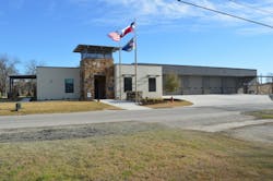 The front of the Leon Valley fire station. The front of the Leon Valley fire station.