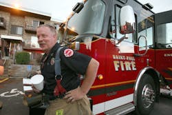 Capt. Paul Barrett retired after working in St. Paul for over 34 1/2 years.