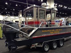 Stanley Boats 30&apos; Fire Rescue, FDIC 2015