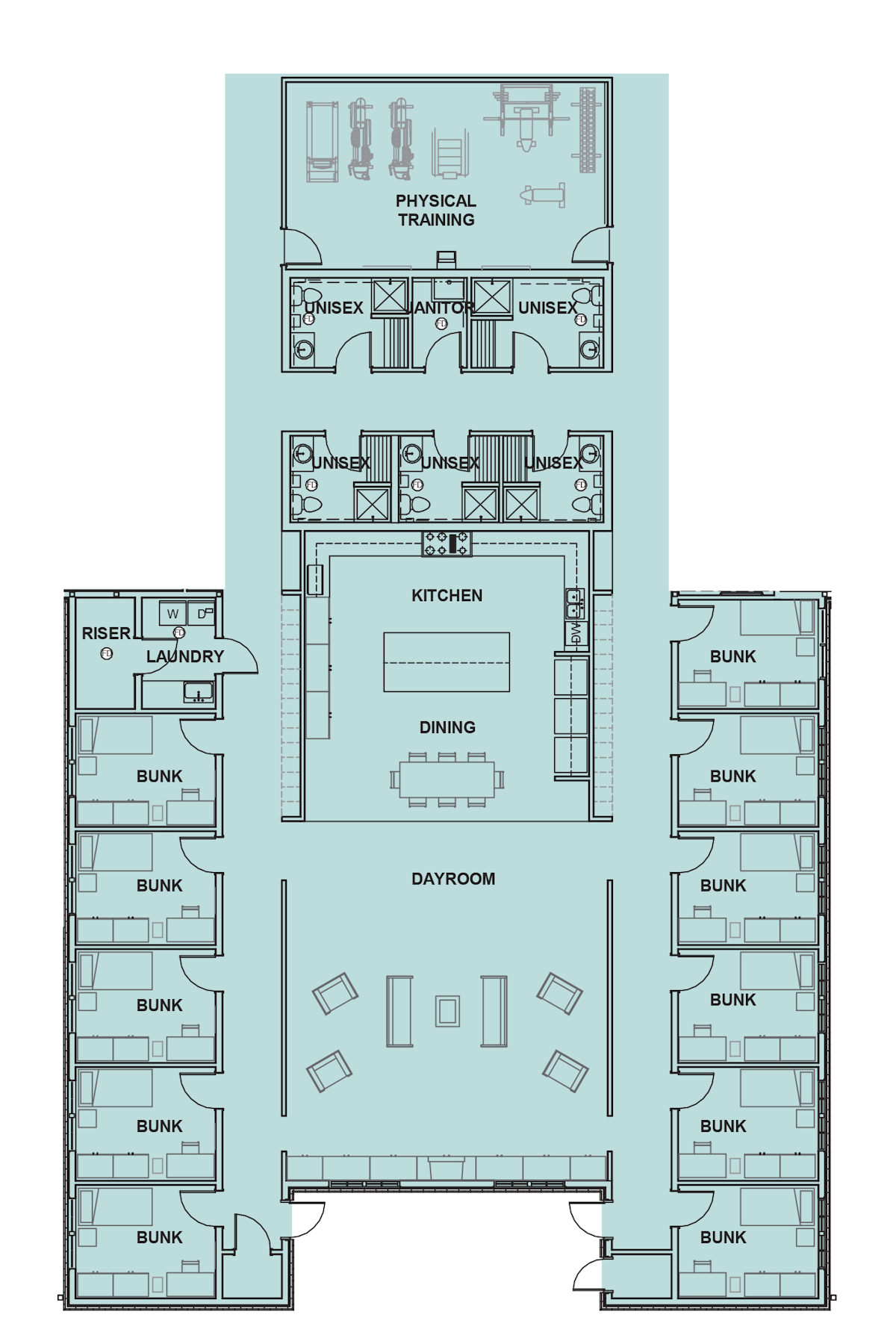 Fire Station Design Supplement Gender The Fire Station Firehouse