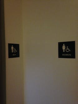 Some fire stations are not equipped with bathrooms for males and females.