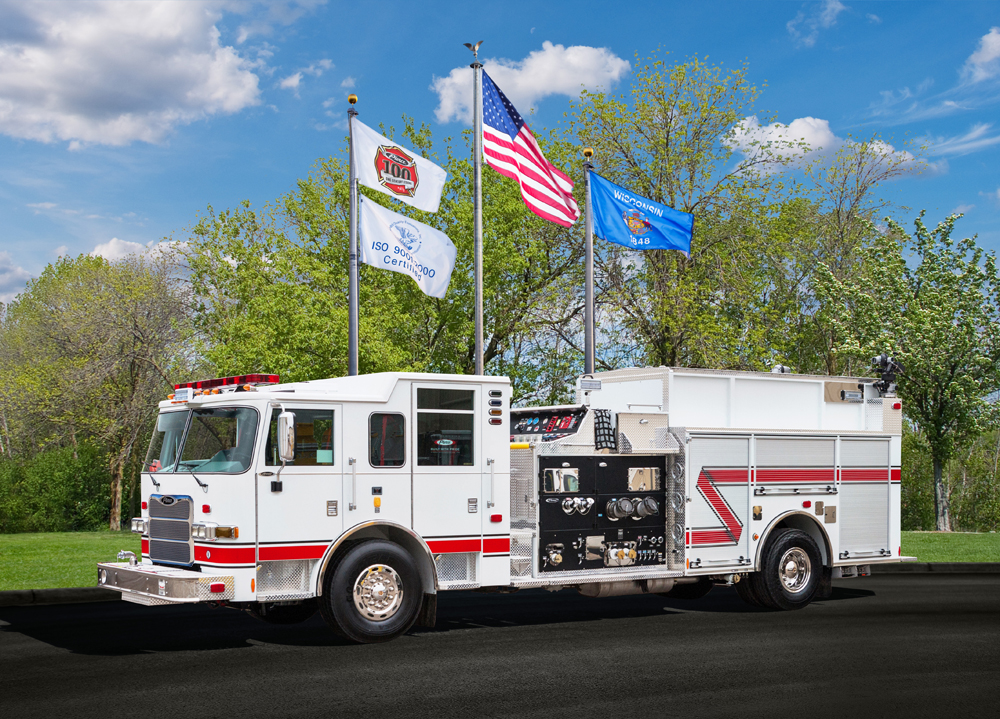Oshkosh Fire & Emergency Group has been selected by Saudi Aramco to manufacture 22 heavy-duty industrial multi-purpose firefighting apparatus custom engineered by Oshkosh subsidiary Pierce Manufacturing Inc. (North America&rsquo;s leading brand). Shown here is an apparatus similar to those chosen by Saudi Aramco.