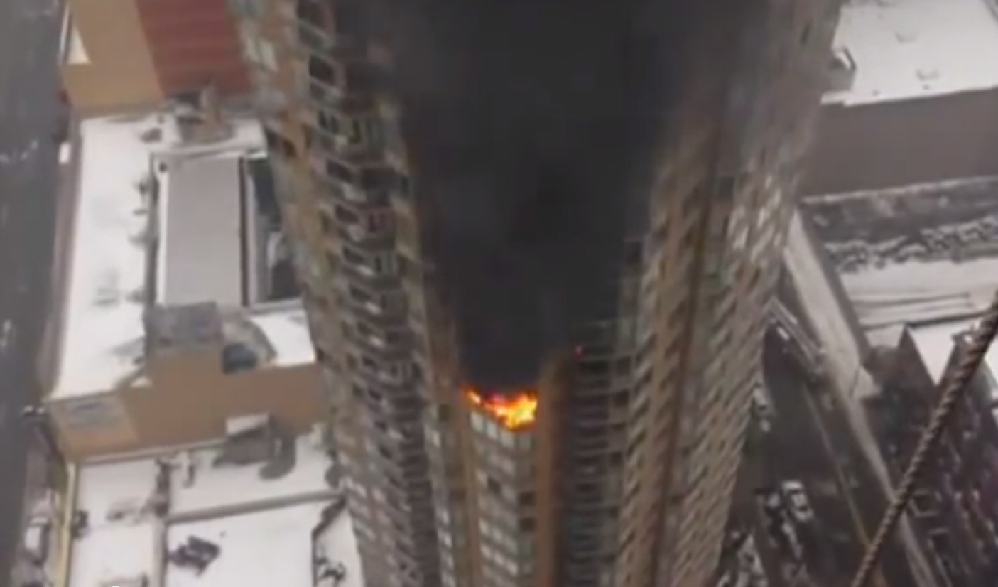 High Rise Fire 558347e5dca49