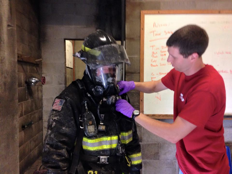 The initial gear analysis is conducted after the first burn during the 2015 research.