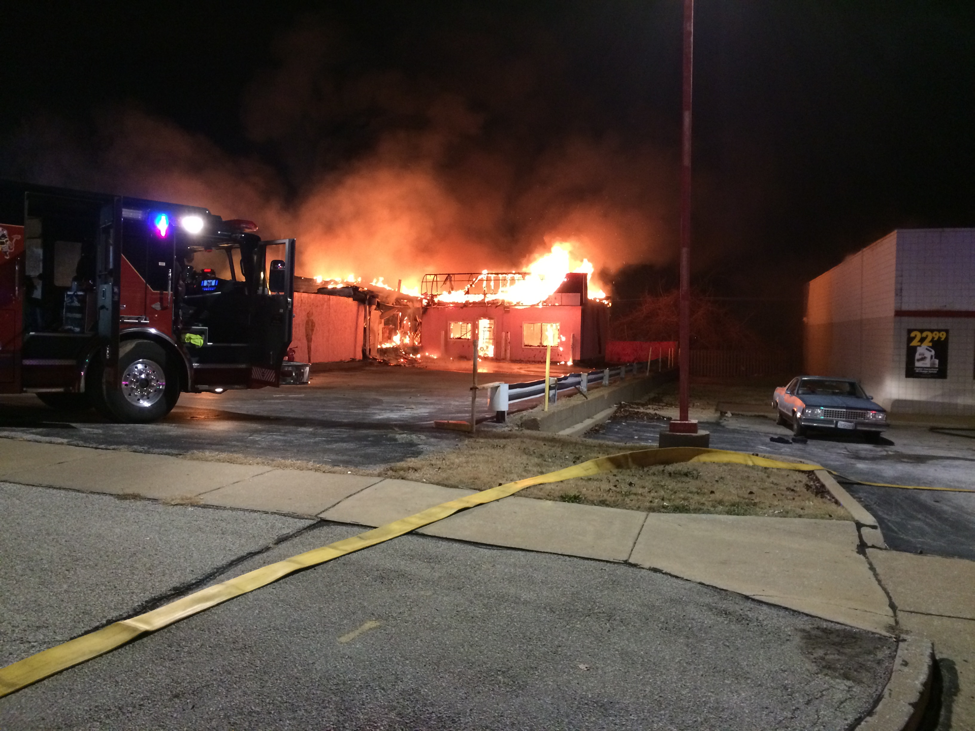 Fire crews from in and around the Ferguson area faced an array of hazards during the periods of civil unrest.
