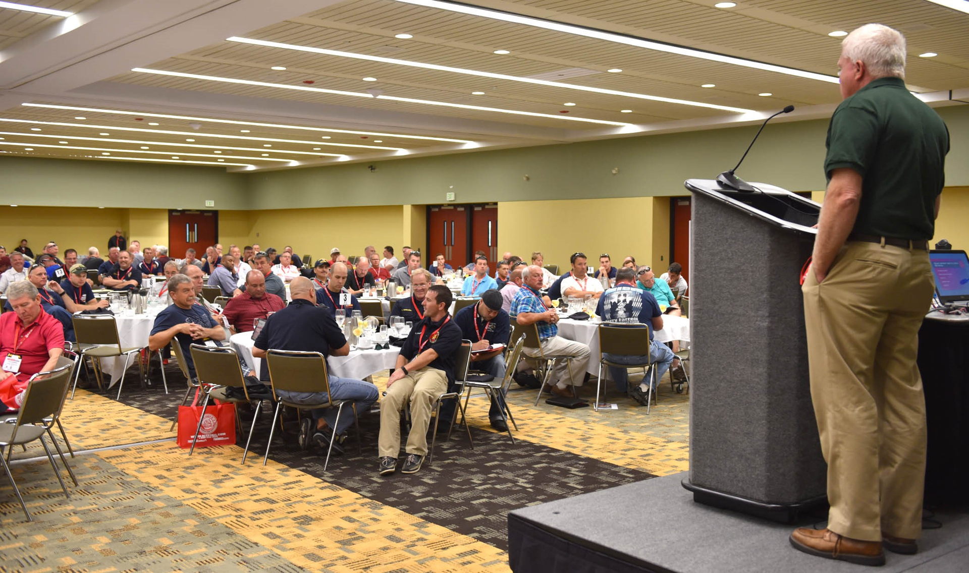 Mike Wilbur speaks to firefighters, officers and chiefs, who are all ready to buy apparatus, about how to get the most for their money and avoid specification mistakes they may someday regret.