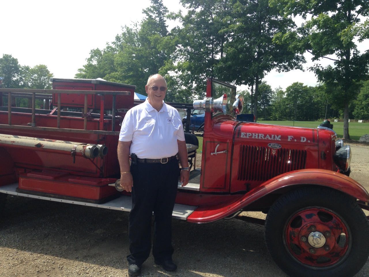 Ephraim Fire Chief Niles Weborg will hang up his helmet after 56 years, with 34 years as fire chief.
