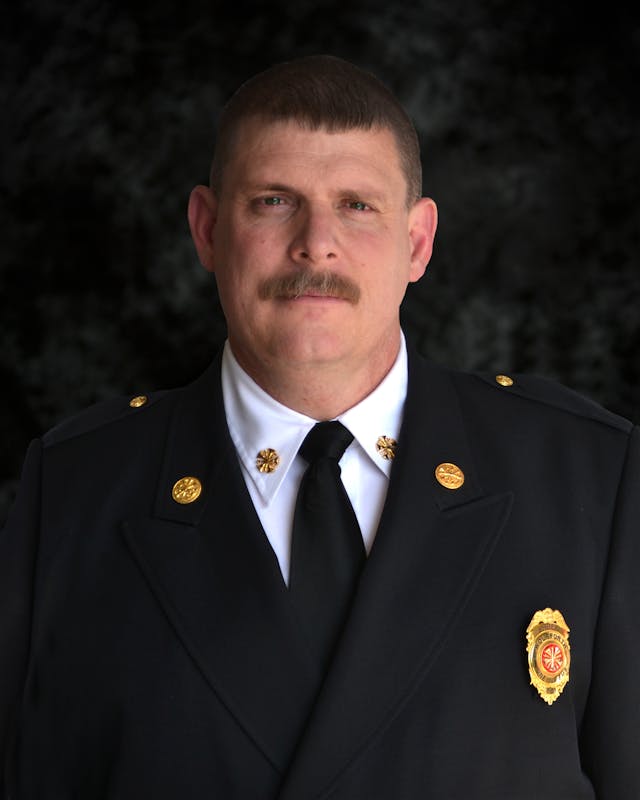 Volunteer Fire Chief, Dr. Charles Addington II, of Wolfforth Fire &amp; EMS in Wolfforth, Texas, was the winner of the Volunteer Fire Chief of the Year award presented at the The International Association of Fire Chiefs (IAFC) conference. The award was sponsored by the IAFC and Pierce Manufacturing.