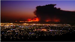 Wildland fire is a coalition effort, as was the case with the Freeway Complex Fire burned in a Mutual Threat Zone in Southern California.