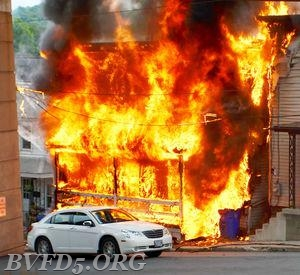 This fire in Brunswick, Md. Monday morning has been linked to a homicide.