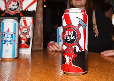 Old Style Commemorative Beer Can Benefits Chicago Firefighters