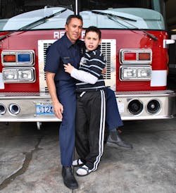 Art Reitz and his son, Justin Art Reitz and his son, Justin