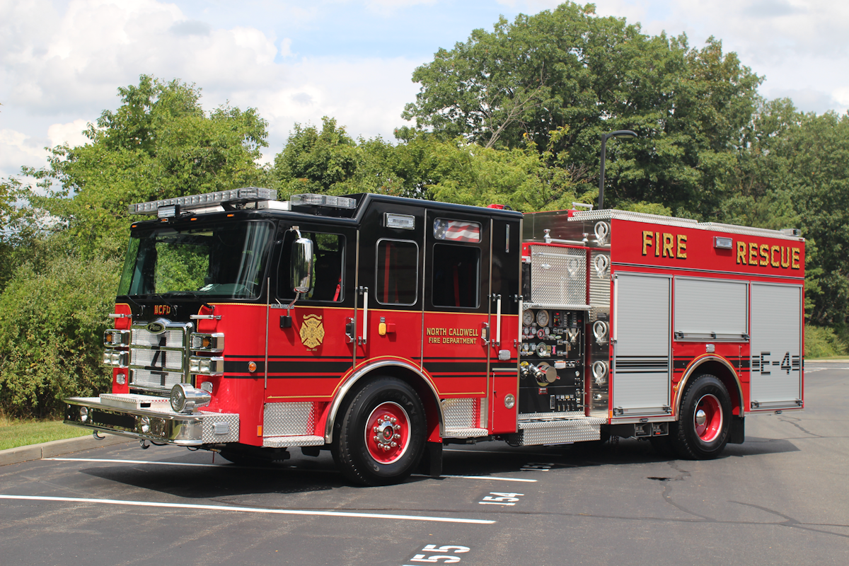 North Caldwell Fire Department, N.J., Gets New Rescue Pumper Firehouse