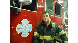 Oklahoma State University student Tyler Lambert, who is also a volunteer firefighter with the Ingalls, Okla., Fire Department, was recently awarded FAMA&apos;s 2015 Phillip L. Turner Fire Protection Scholarship.