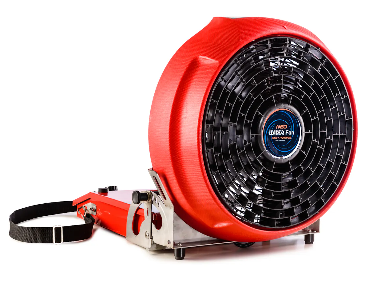 Leader Pro Fan Leader Introduces New Battery-Powered Ventilation Fan | Firehouse