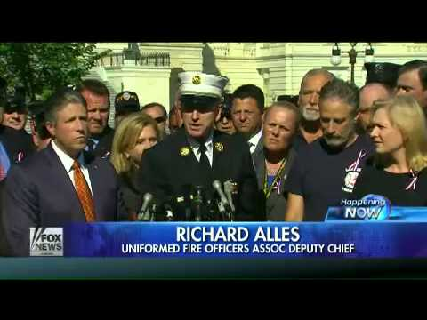 Firefighters have long lobbied for support of Congress.