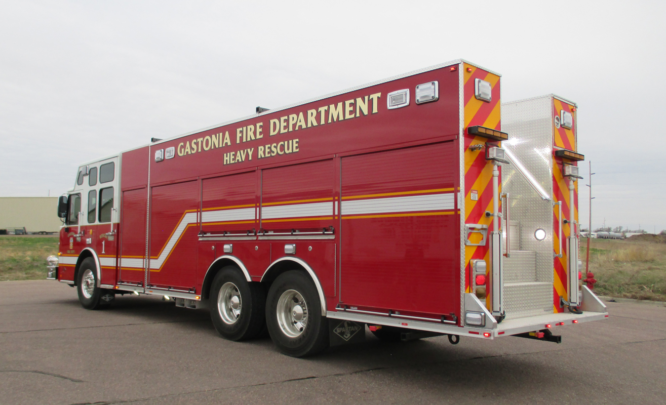 Gastonia, N.C. Fire Department Puts Heavy Rescue, Built By Spartan ERV ...