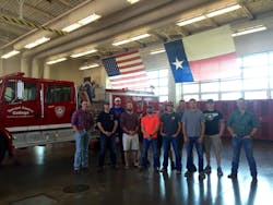 Current and former members of the College Credit for Heroes program at Tarrant County College provides veterans with a fire protection degree in just 15 months.