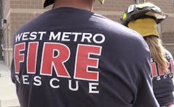 West Metro firefighters will leave their traditional uniforms, including badges in the station as threats to law enforcement grow. West Metro firefighters will leave their traditional uniforms, including badges in the station as threats to law enforcement grow.