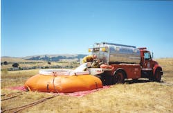 Considerations needs to be made when it comes to setting up portable tank locations, including access and interoperabilty with mutual aid resources. Considerations needs to be made when it comes to setting up portable tank locations, including access and interoperabilty with mutual aid resources.