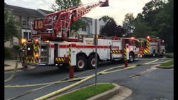 There were some initial issues on the scene, including that an HCFR truck accidentally parked on a PGFD line, delaying the team from getting a charged line. There were some initial issues on the scene, including that an HCFR truck accidentally parked on a PGFD line, delaying the team from getting a charged line.