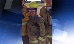 Wheelock Firefighter Julie Clark. Wheelock Firefighter Julie Clark.