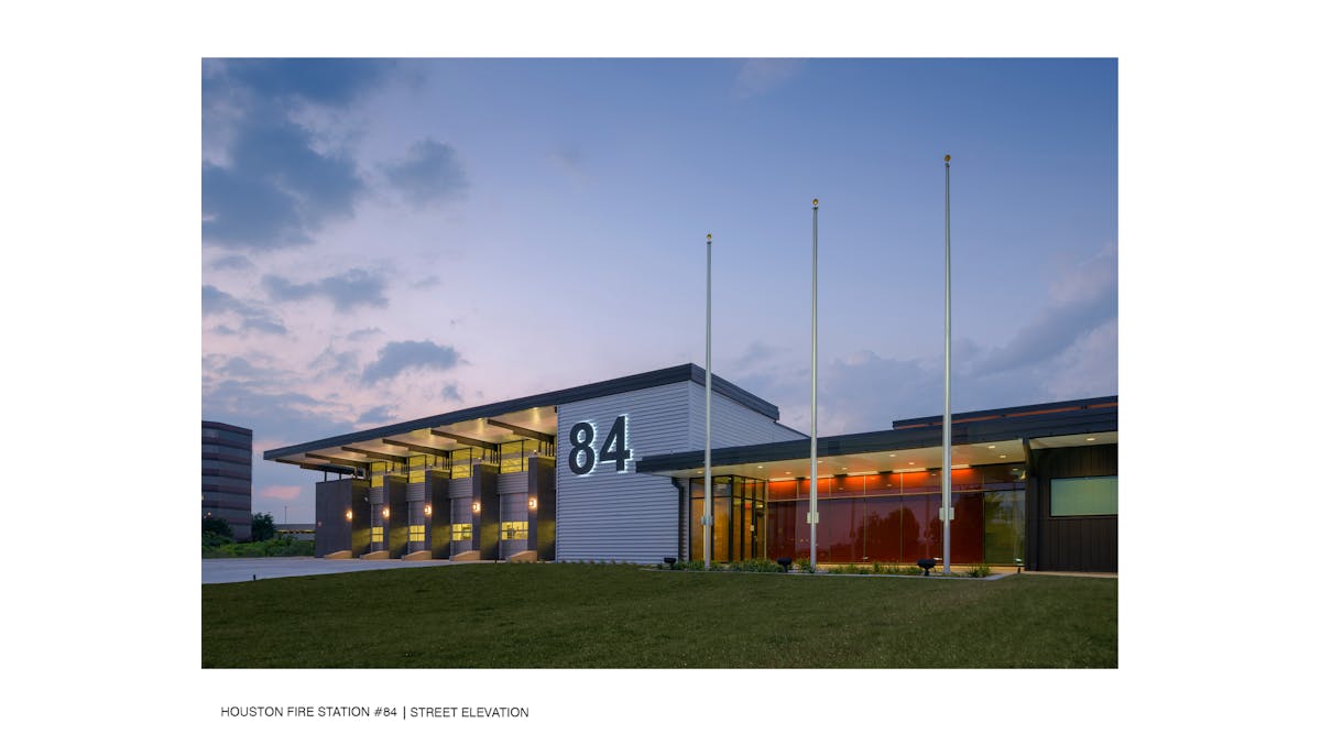 The Gold Award for the Satellite Station Design category was awarded to Houston Fire/EMS Station No. 84, Houston, TX. The architects for the project: BRW Architects, Houston, TX.