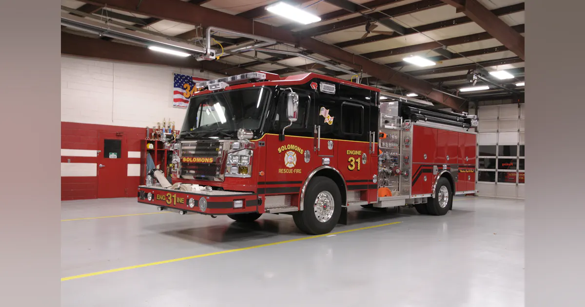 A31 Fire Rangers Solomons, Md., Puts Attack Engine 31 in Service | Firehouse