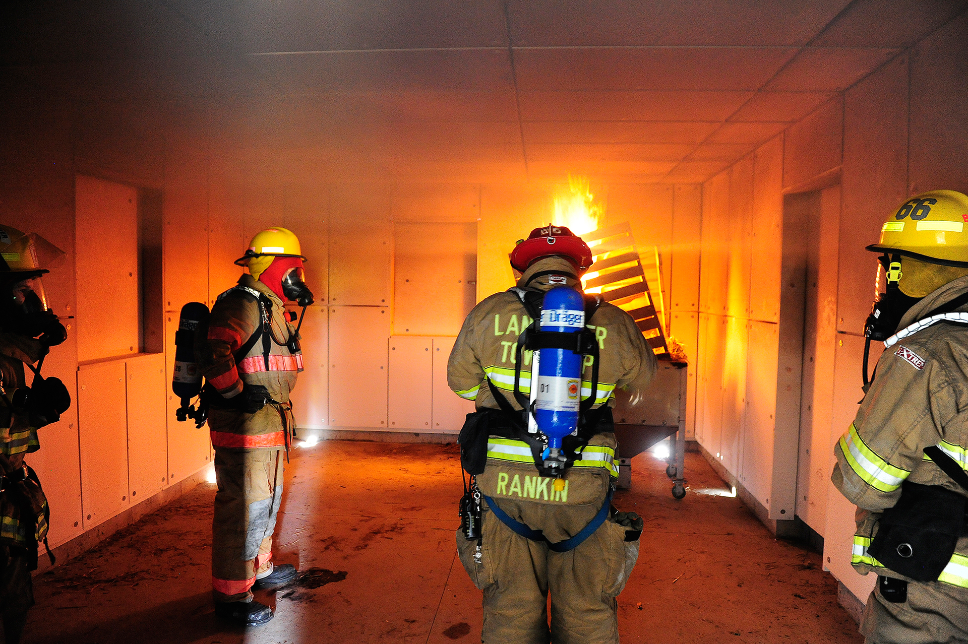 Lt. Keith Rankin died shortly after this training shot.
