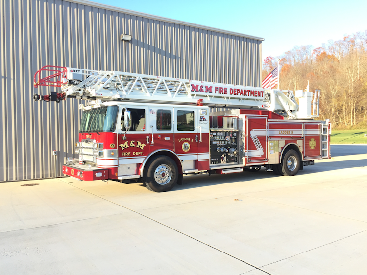 First Pierce Ascendant Aerial Put in Service in Malta McConnelsville