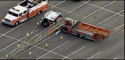 A man was injured during a certification of this aerial. A man was injured during a certification of this aerial.