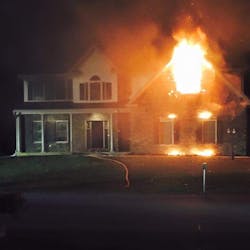 This is what Fayetteville firefighters encountered. This is what Fayetteville firefighters encountered.